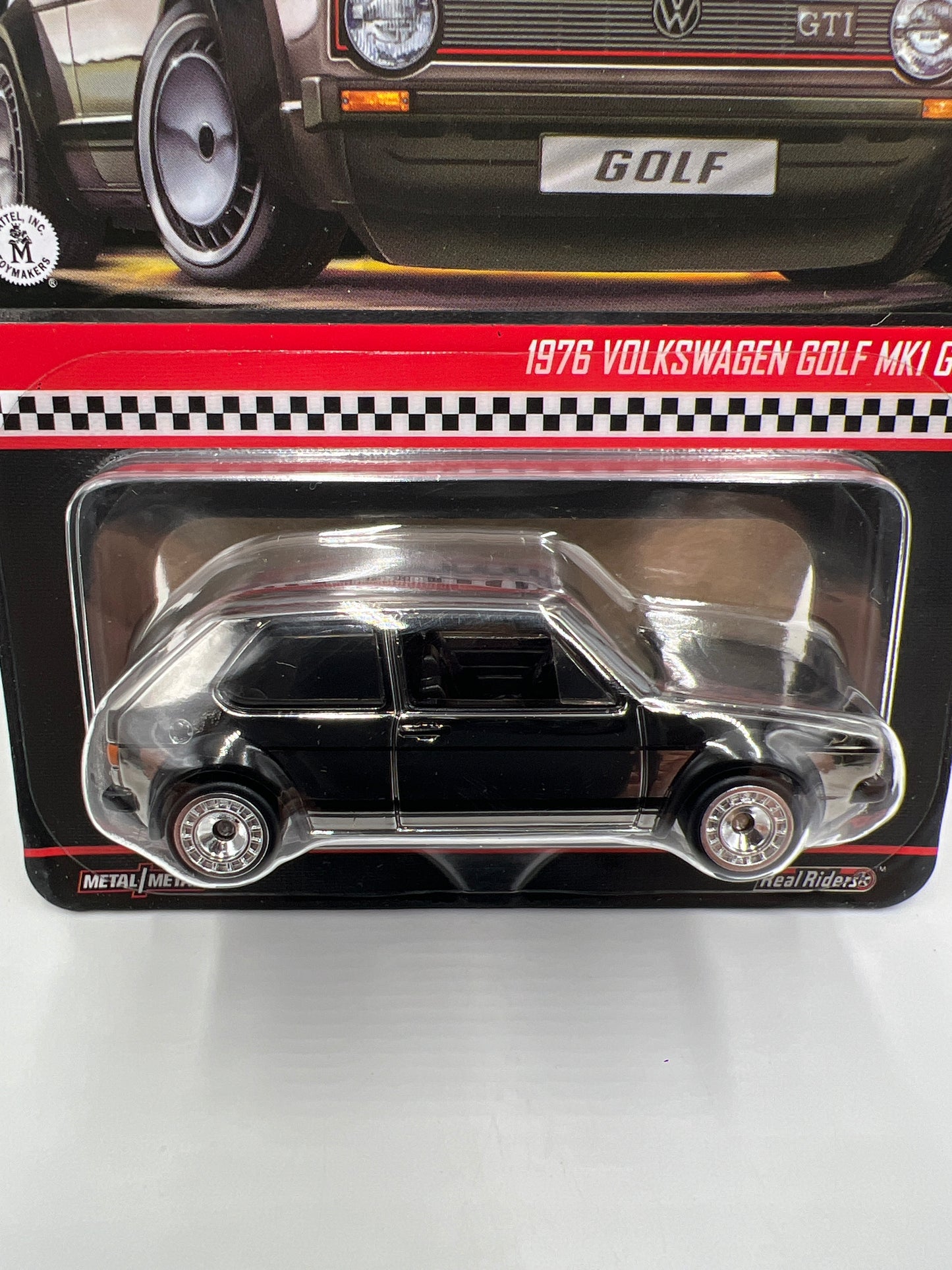 2025 Hot Wheels RLC Exclusive 1976 Volkswagen Golf MK1 GTI Chrome W/Protector