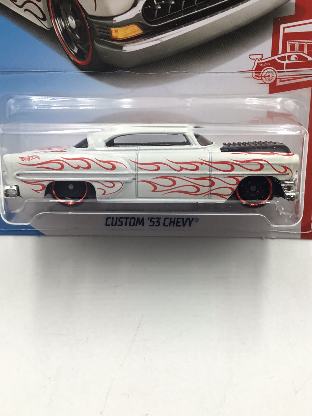 2018 hot wheels red edition #8 Custom 53 Chevy target red factory sealed sticker 150B