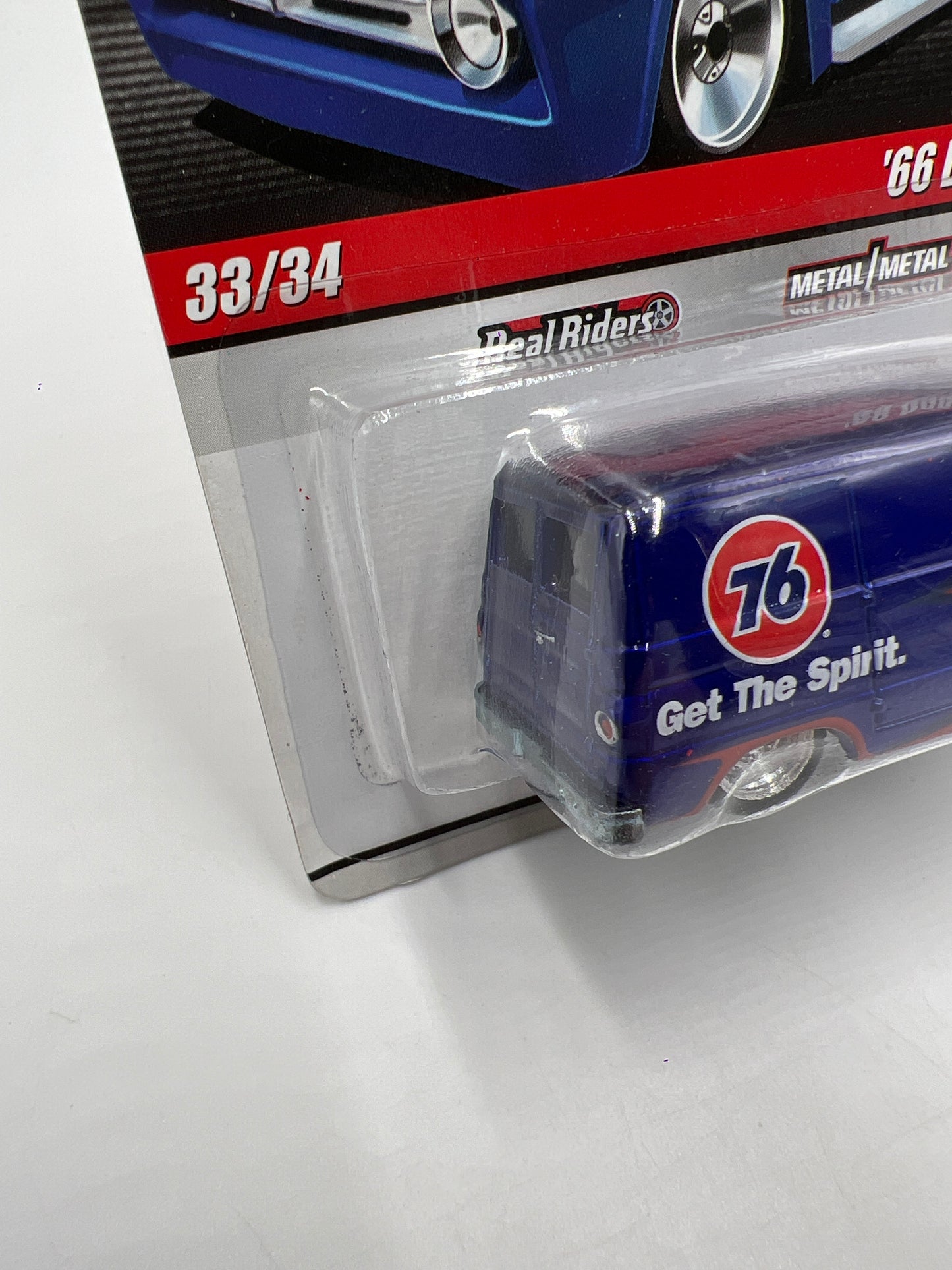 Hot Wheels Premium Delivery Slick Rides #33 66 Dodge A100 Red/Blue Spirit 76