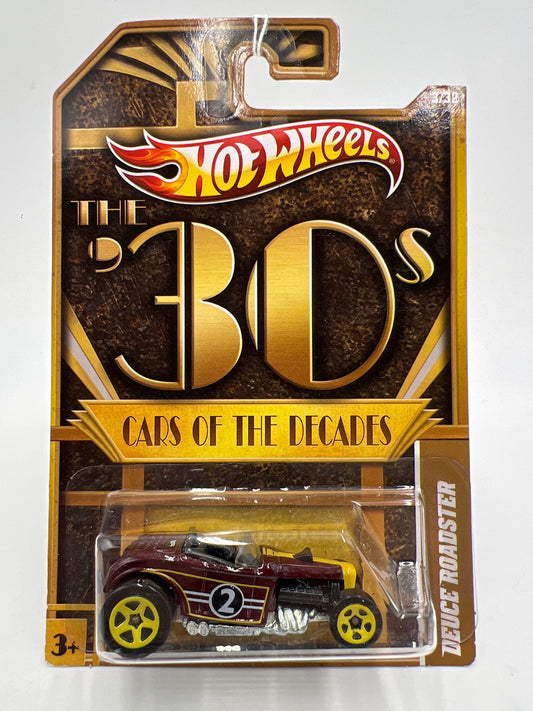Hot Wheels Cars of the Decades The 30s #3 Deuce Roadster Brown 162B