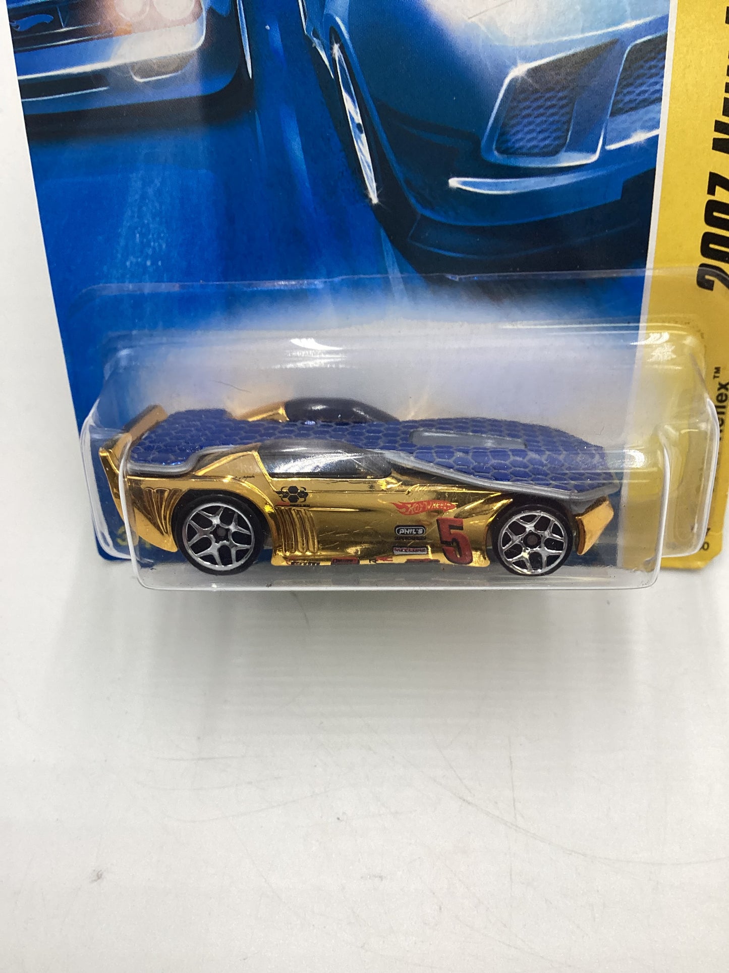 2007 Hot Wheels New Models #25 Solar Reflex Gold ii2