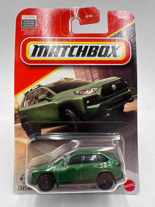 2026 Matchbox #30 2023 Toyota RAV4 TRD Green 210B