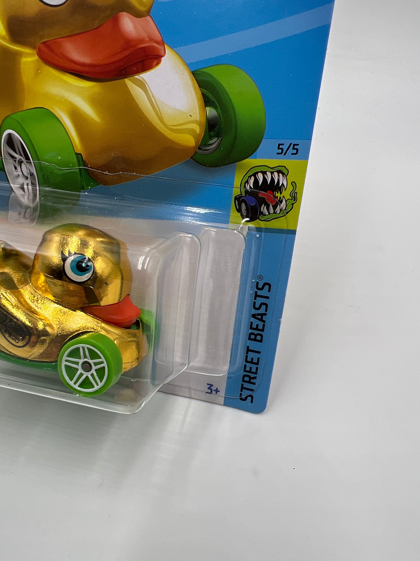 2022 Hot Wheels Treasure Hunt #139 Duck N Roll Gold Bad J Hook 273A