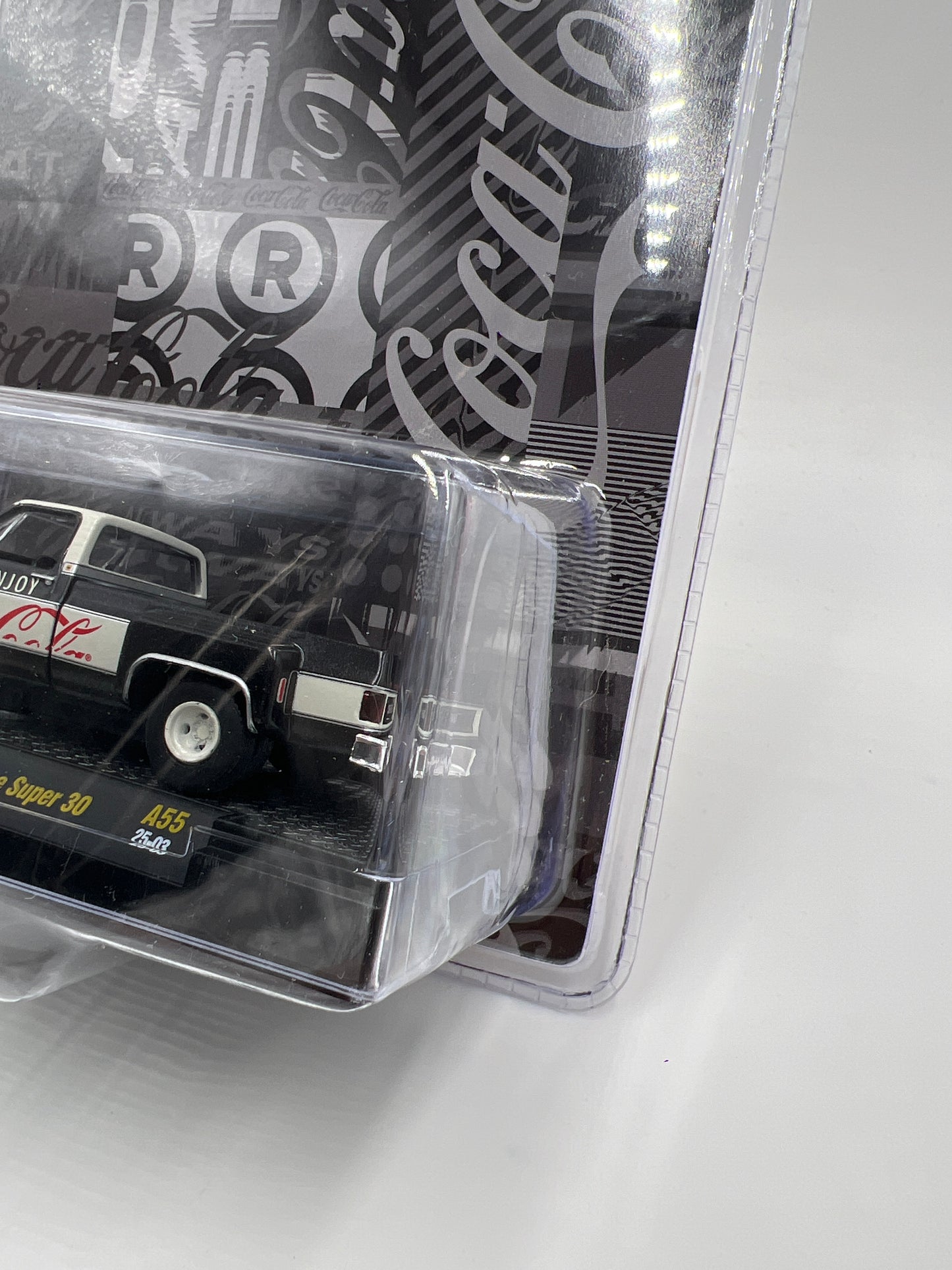 2025 M2 Machines Coca Cola 1973 Chevrolet Cheyenne Super 30 Black A55 198C