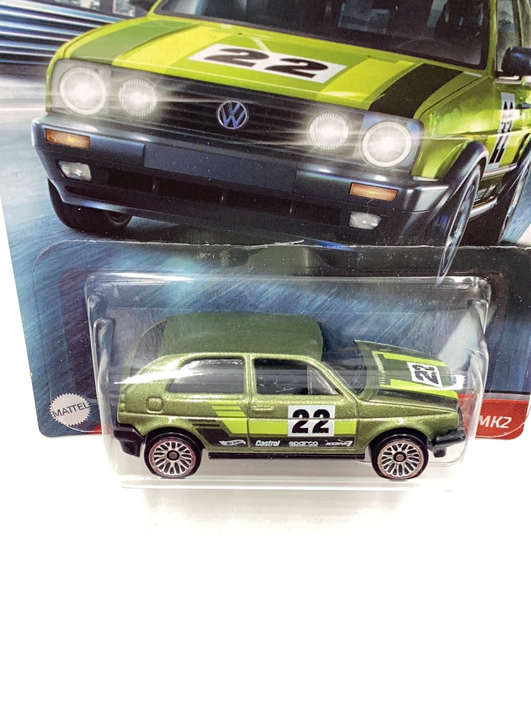 Hot wheels Street racers Volkswagen Golf MK2 Walmart exclusive