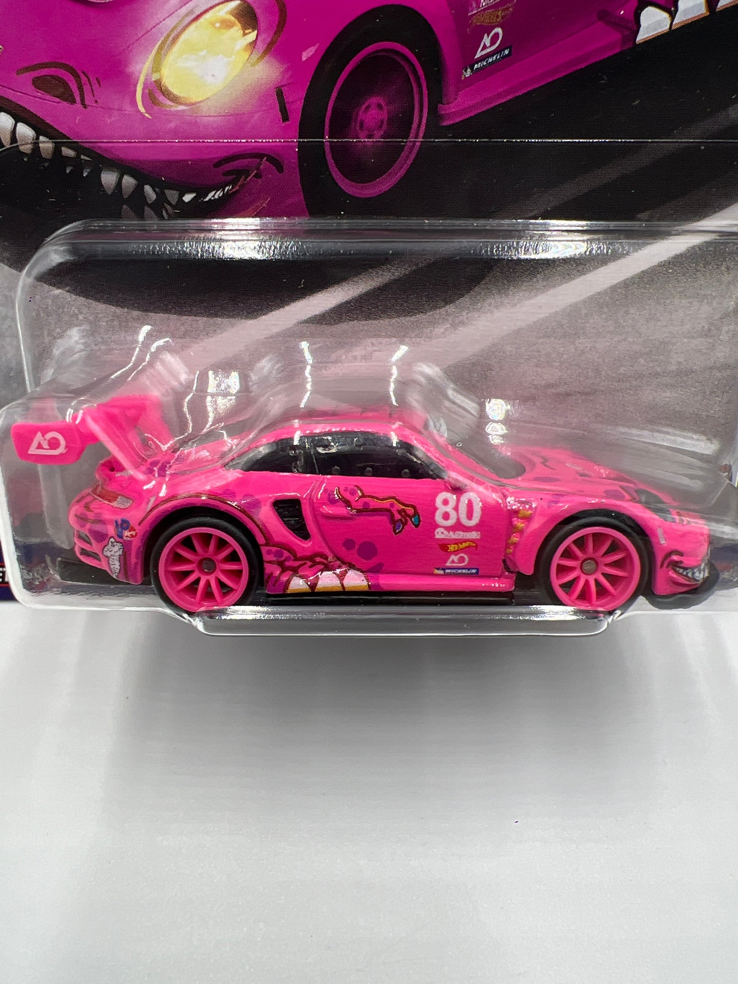 2024 HW Gold Label Premium Race Day #0/5 CHASE Roxy Porsche 911 GT3 R 992 Pink W/Protector