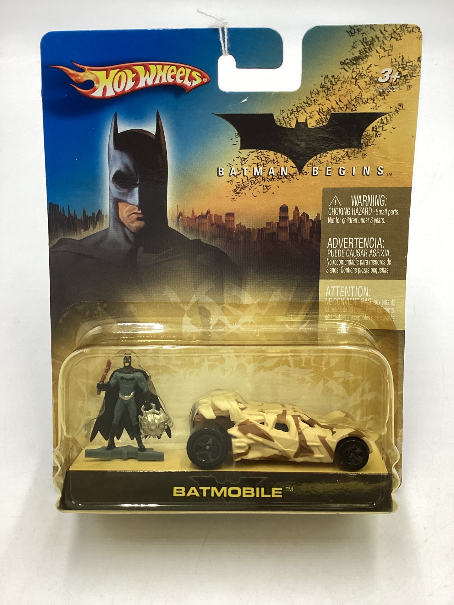 2005 Hot Wheels Batman Begins Camo Batmobile