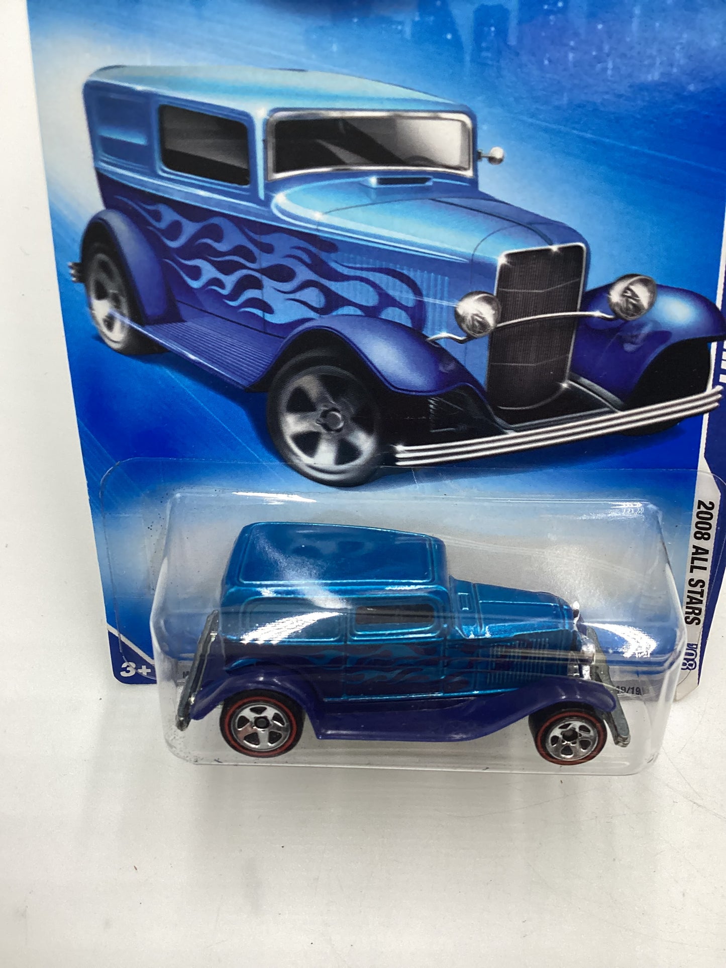 2008 Hot Wheels All Stars #49 32 Ford Delivery Blue 31D