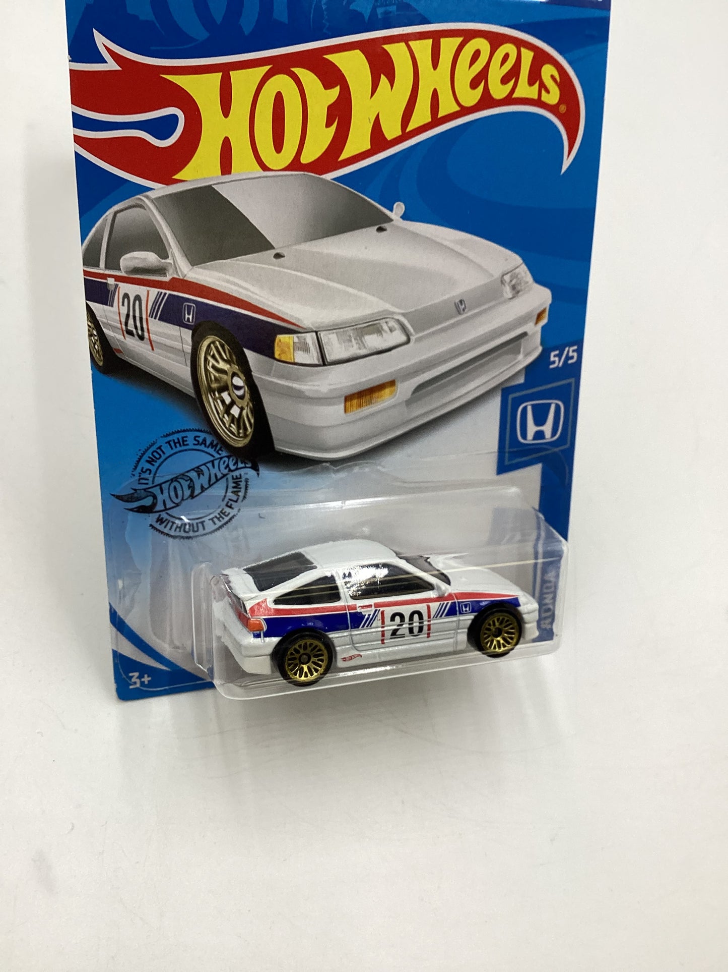 2020 Hot Wheels Honda #123 88 Honda CR-X White 77E