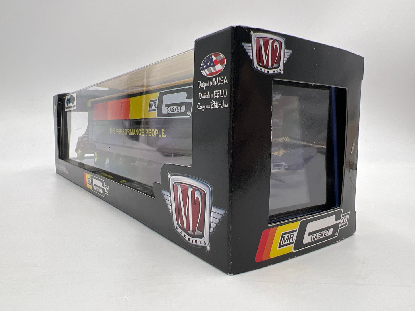 M2 Machines Auto Haulers Mr Gasket CHASE 1970 Chevrolet C60 Truck & 1969 Chevrolet Camaro Z/28 RS R30