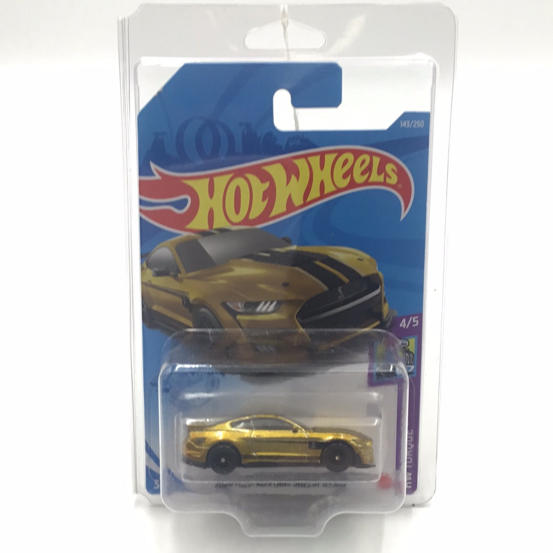 2021 hot wheels super treasure hunt 2020 Ford Mustang Shelby GT500 factory sealed sticker W/Protector