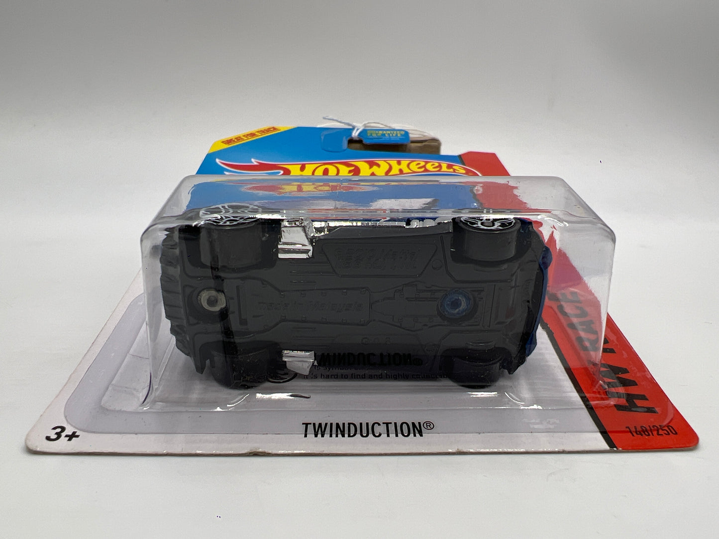 2014 Hot Wheels Treasure Hunt #148 Twinduction Blue 276F