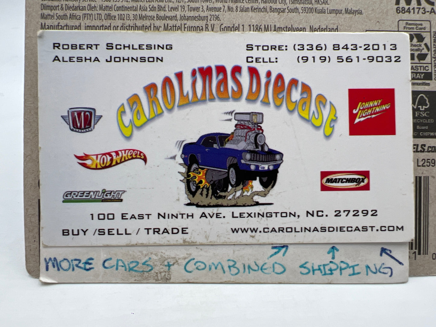 2026 Hot Wheels B Case HW EV #8 Ford Mustang Mach-E 1400 Blue