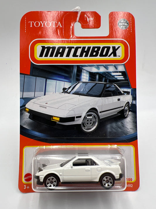 Matchbox #14 1984 Toyota MR2 White W/Lights Up 216B