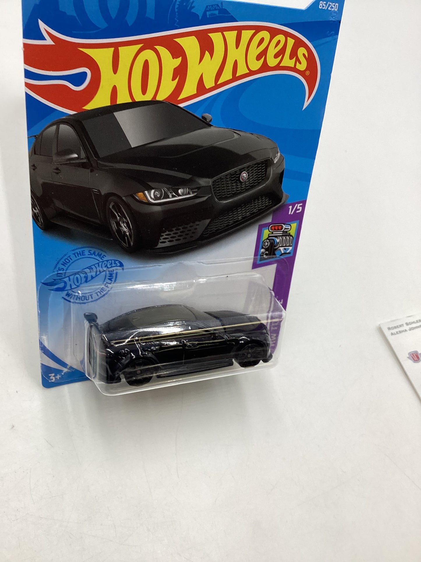 2021 Hot Wheels #85 Jaguar XE SV Project 8 Black 68C