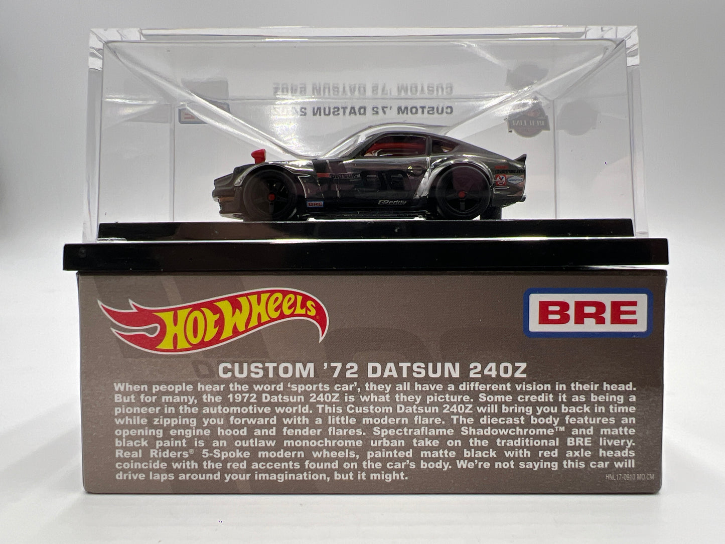 2023 Hot Wheels RLC Custom 72 Datsun 240Z Chrome/Black