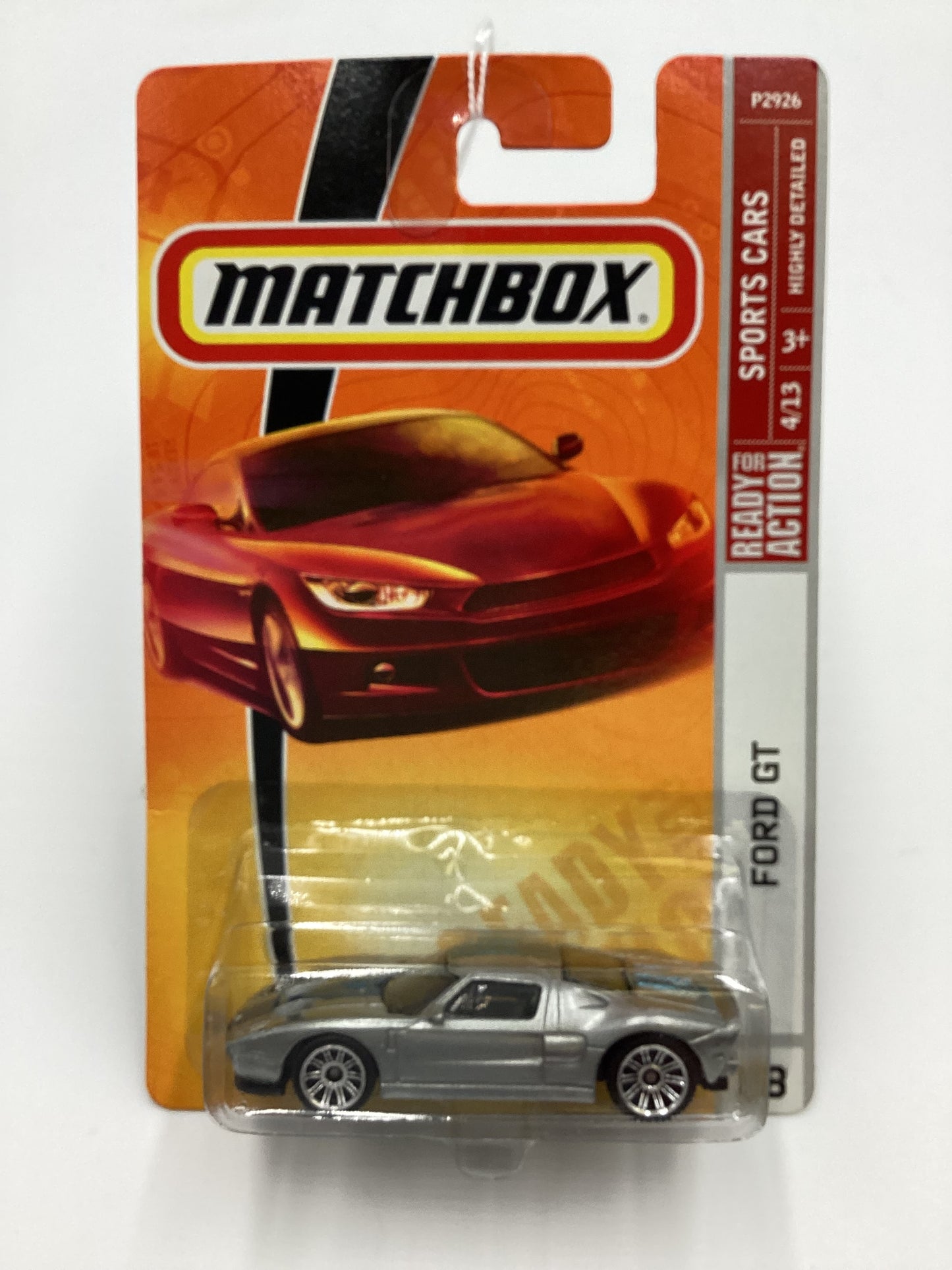 Matchbox #18 Ford GT Silver 206E