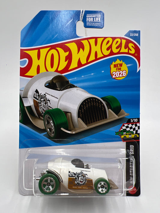 2026 Hot Wheels A Case Starting Grid #22 Instant Boost White 116i