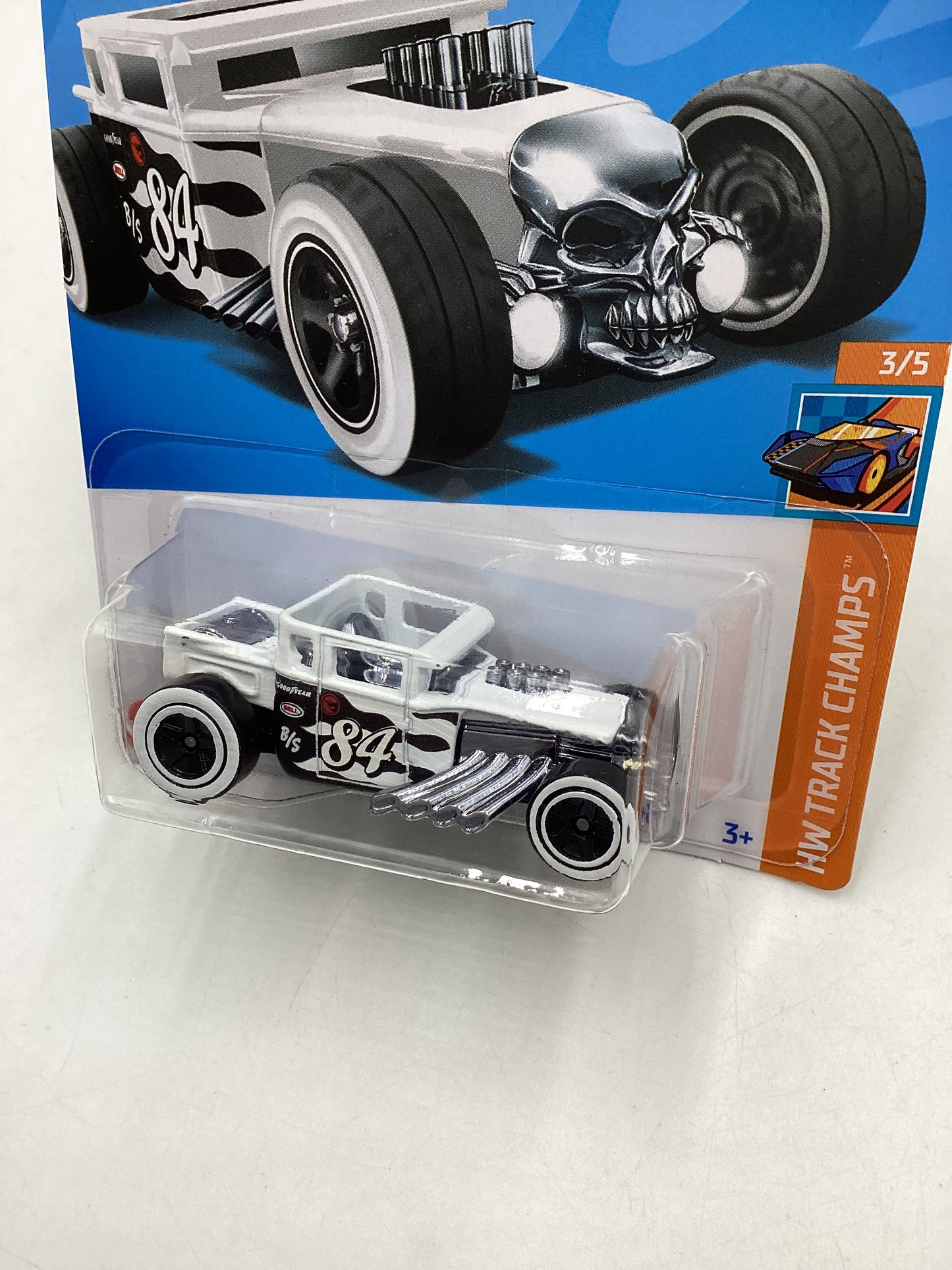 2024 Hot Wheels #183 Bone Shaker White Treasure Hunt see description 275B