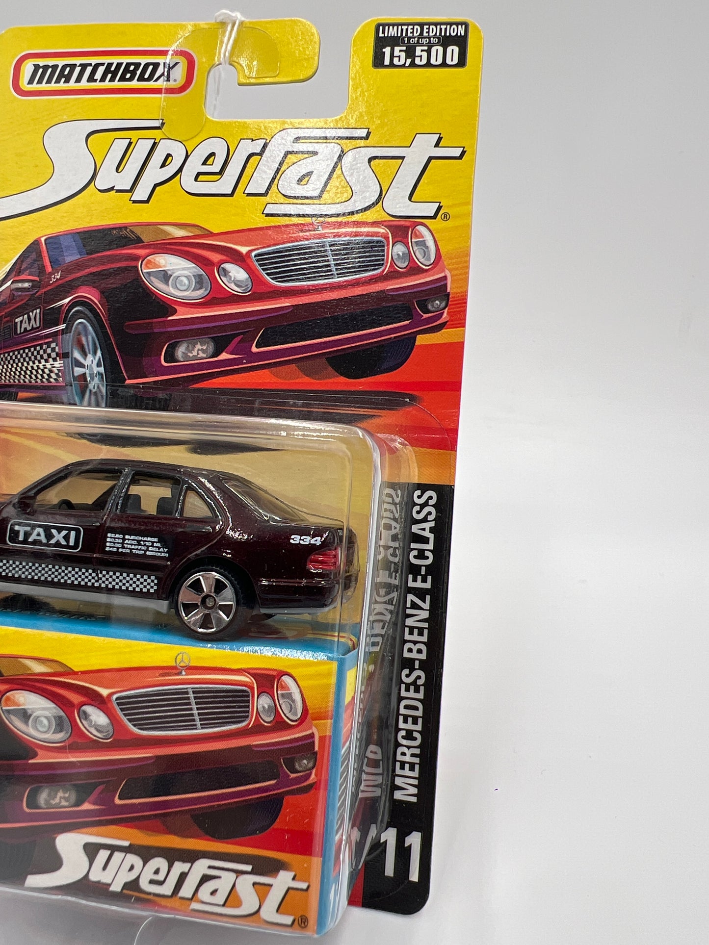 Matchbox Superfast #11 Mercedes-Benz E-Class Taxi 163H