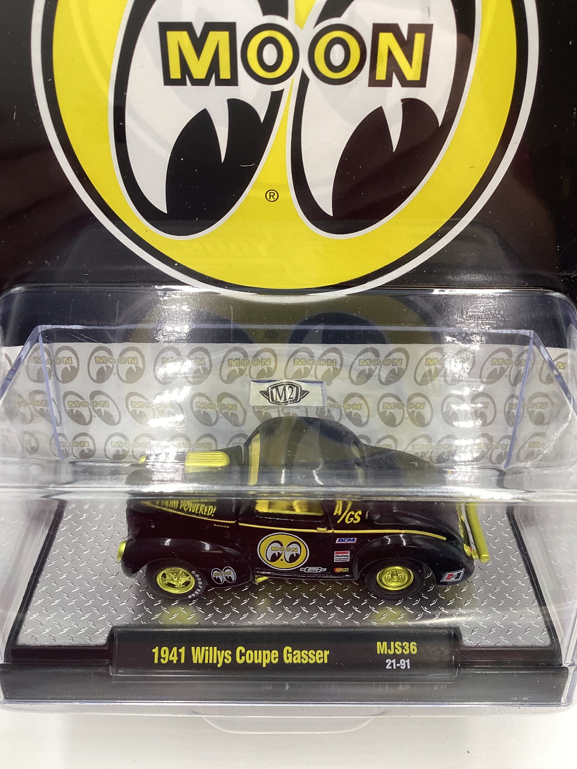 M2 Machines MiJo 1941 Willys Coupe Gasser Mooneyes MJS36 CHASE