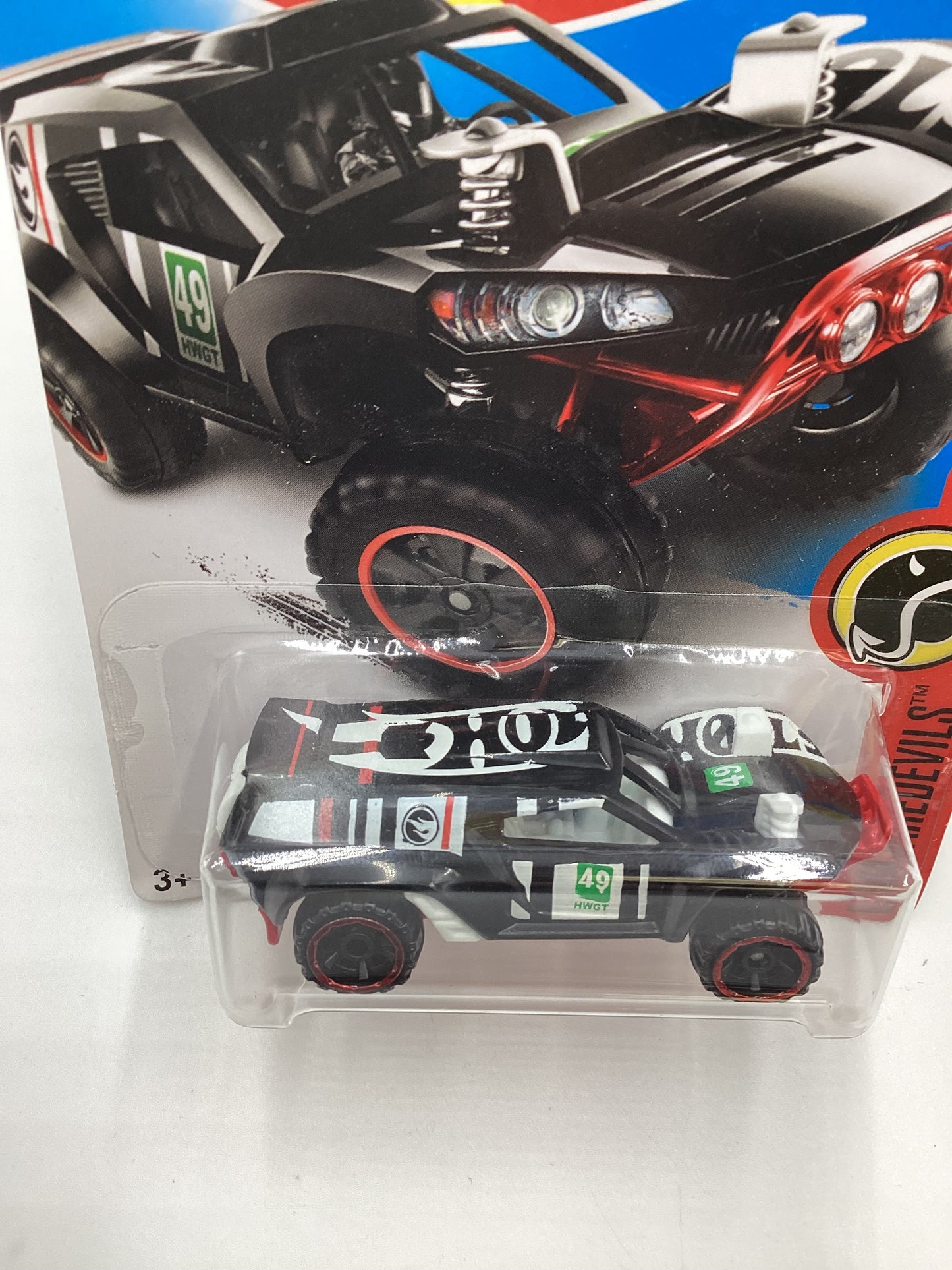 2016 Hot Wheels Treasure Hunt #151 Dune Crusher Black 277M