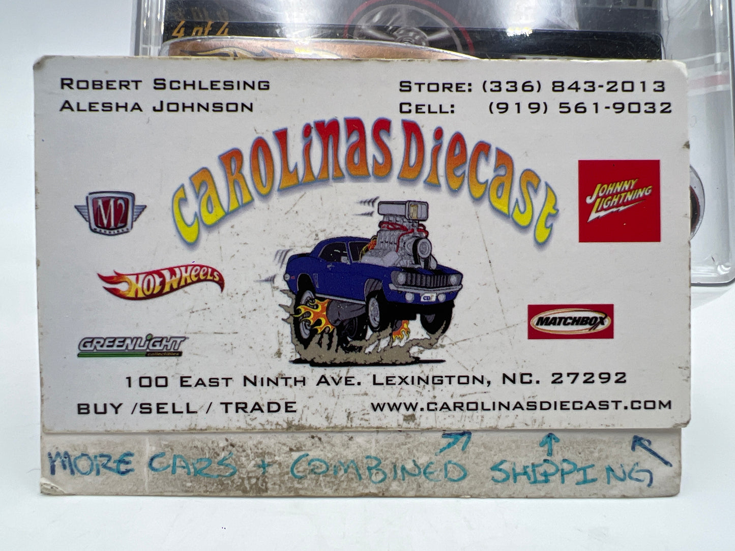 2011 Hot Wheels RLC Mail In #4 Blown Delivery Gold W/Protector