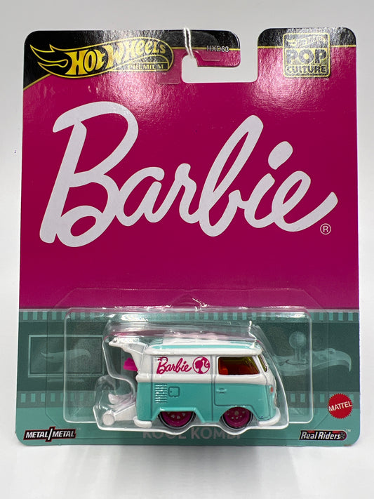 2024 Hot Wheels Pop Culture Premium Barbie Kool Kombi Light Blue/White 241E