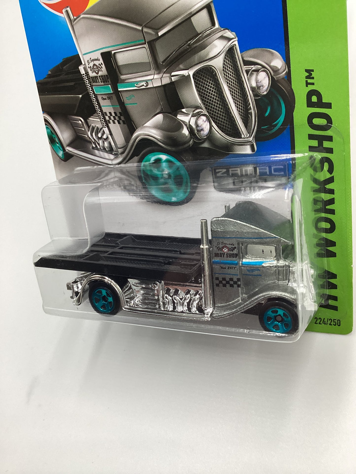 2015 Hot Wheels Zamac 010 #224 Fast Bed Hauler