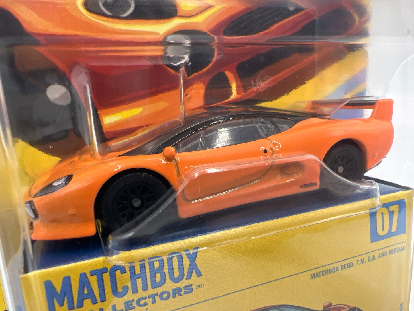 2025 Matchbox Collectors #7 1993 Jaguar XJ220S Orange 169K