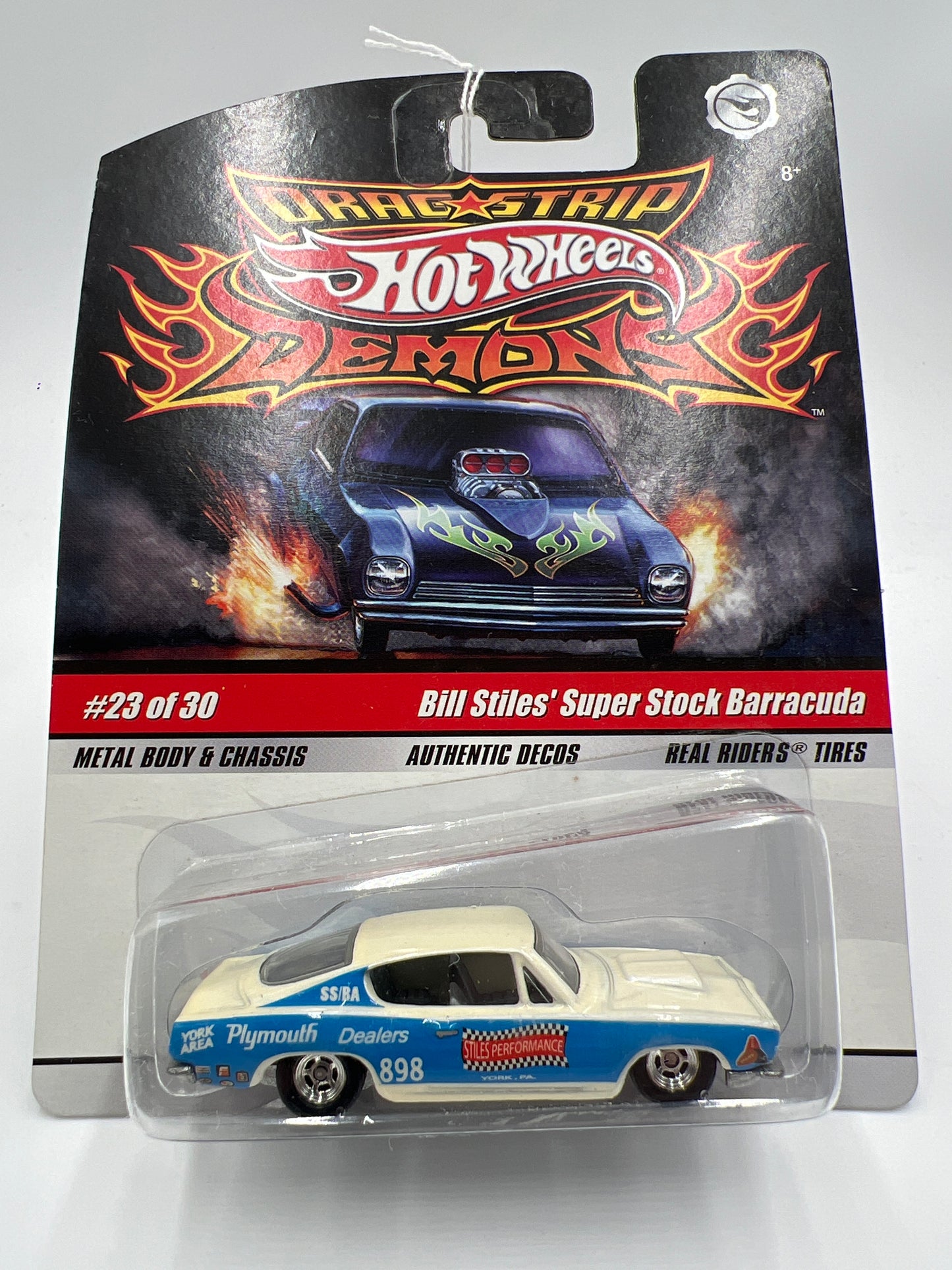 Hot Wheels Premium Drag Strip Demons #23 Bill Stiles Super Stock Barracuda SR