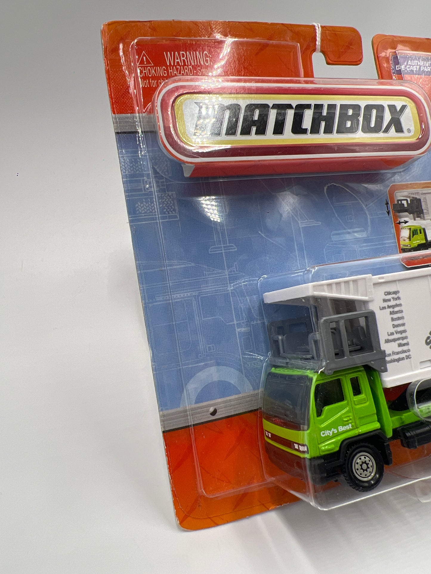 Matchbox Real Working Rigs GMC T8500 Airport Truck Green 169A