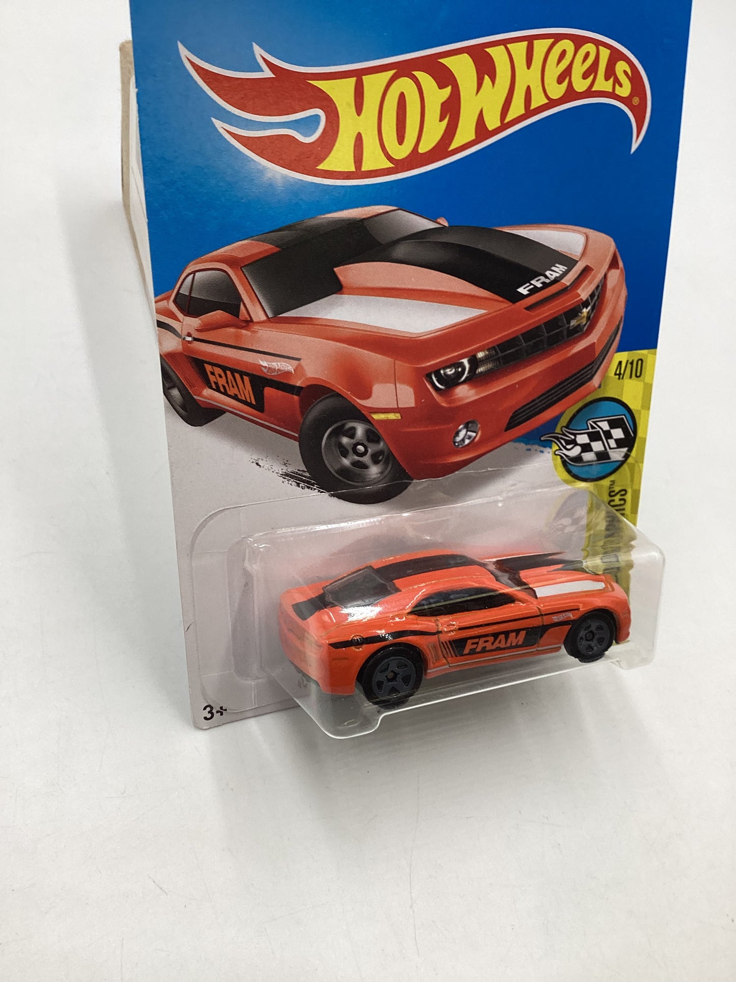 2016 Hot Wheels #179 Orange 13 Chevrolet Copo Camaro 7i