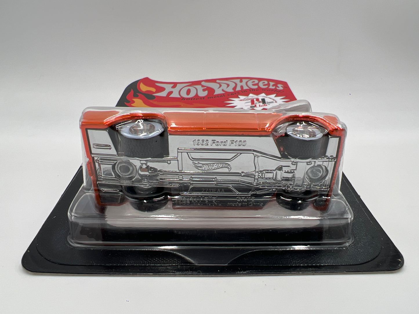 Hot Wheels RLC #1925/25000 1962 Ford F100 Orange/White W/Protector