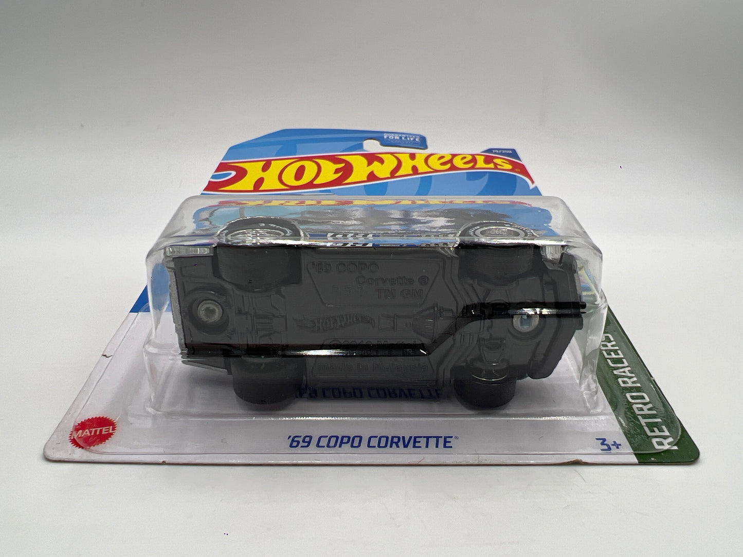 Hot Wheels 69 Copo Corvette Walmart Exclusive Zamac Wheel Swap Custom On Card W/Protector SR