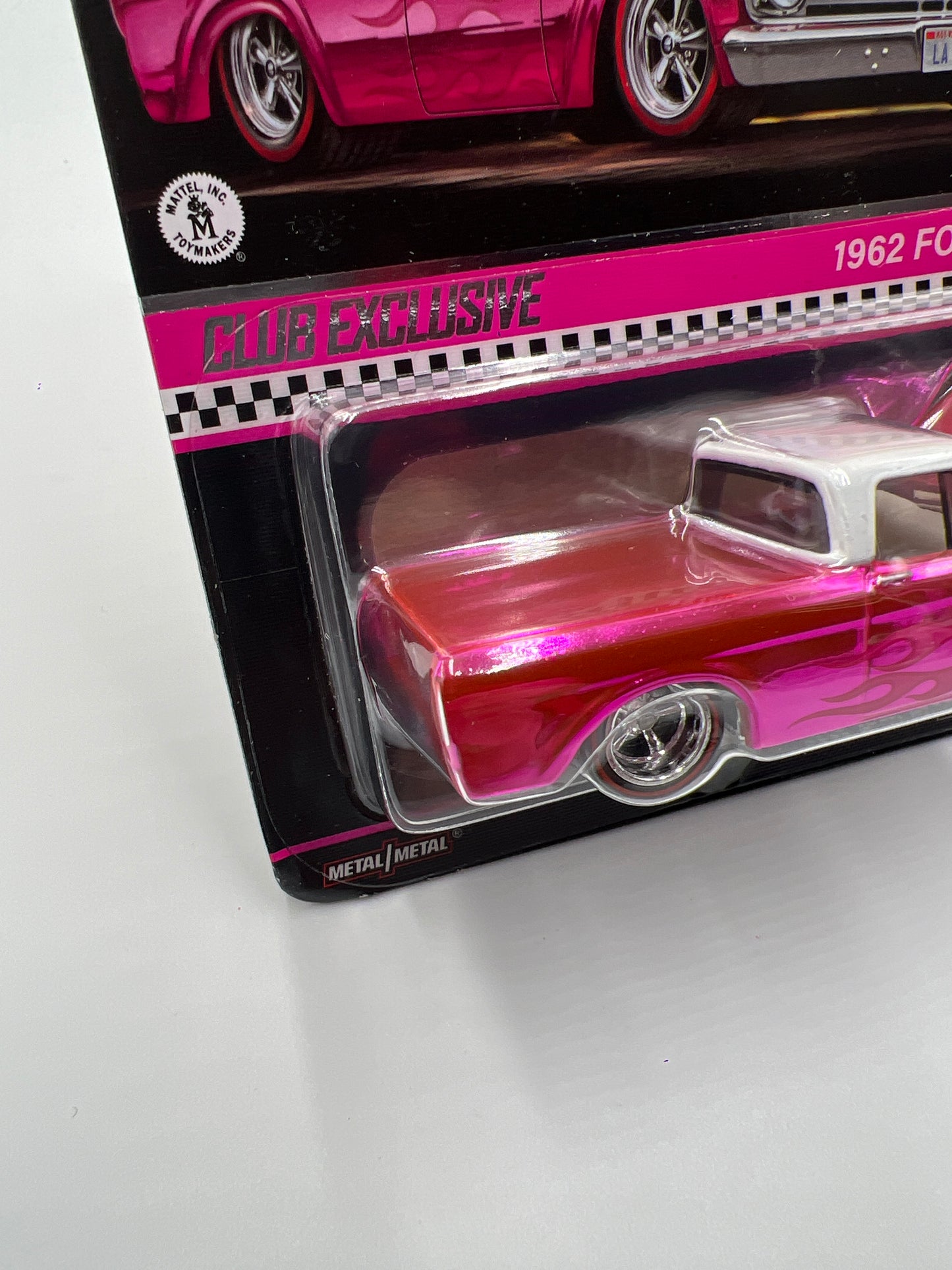 Hot Wheels RLC Club Exclusive 1962 Ford F-100 Pink W/Protector