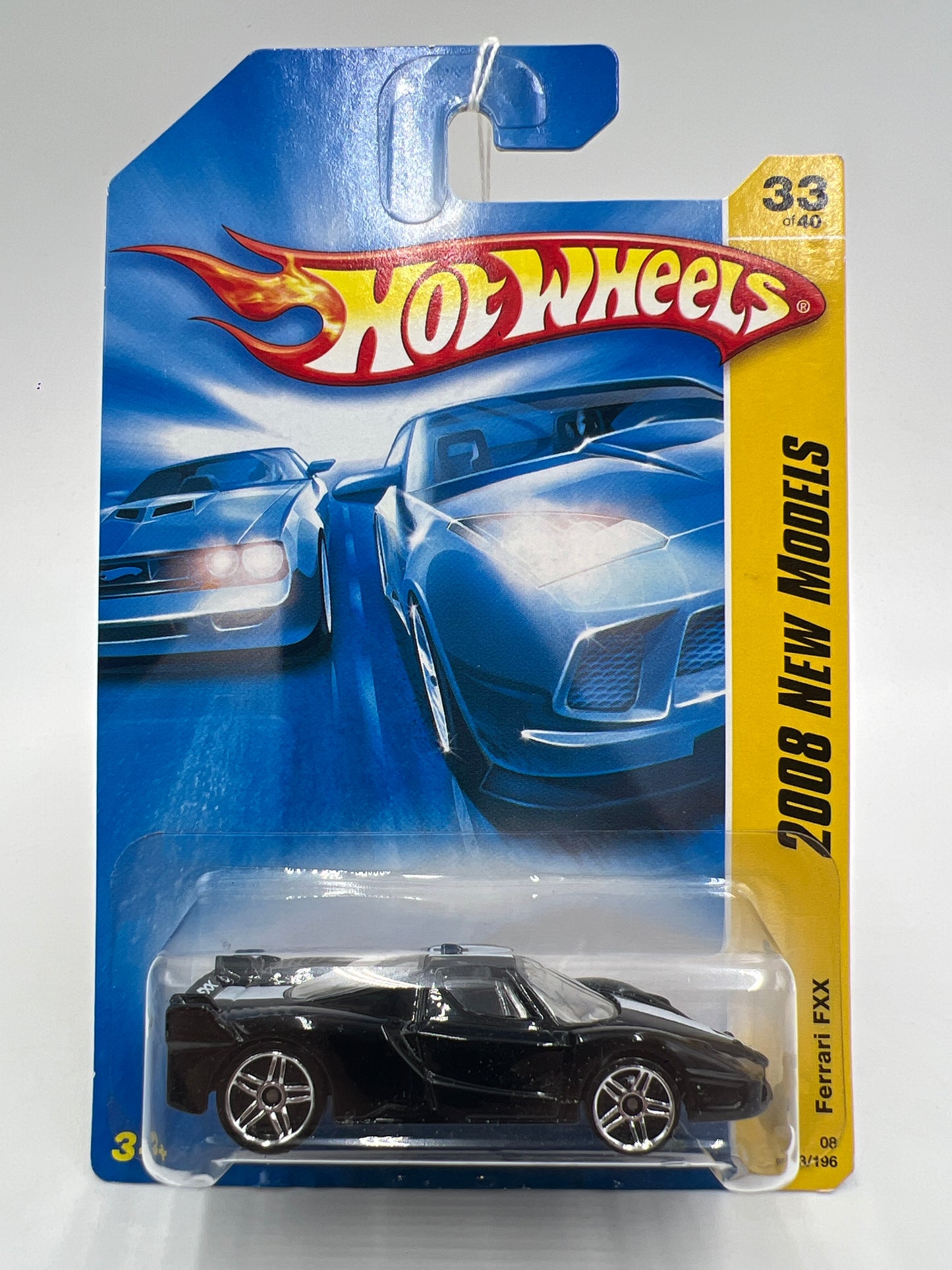 2008 Hot Wheels New Models #33 Ferrari FXX Black