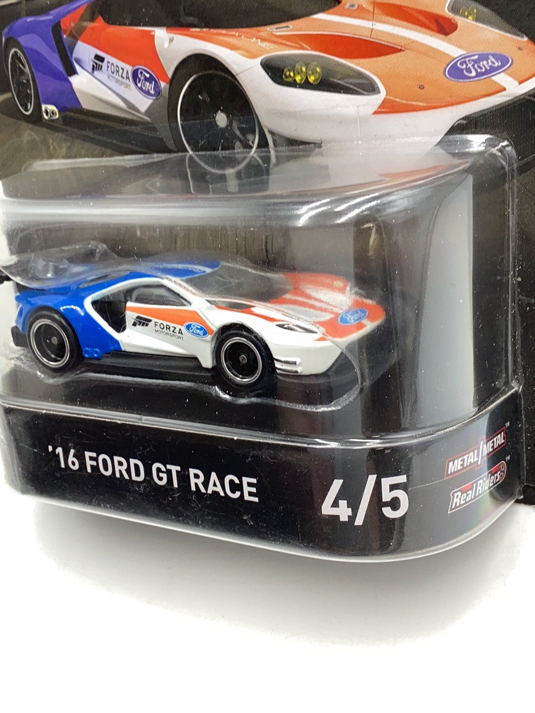 Hot wheels retro entertainment Forza Motorsport ‘16 Ford GT Race 4/5 242E