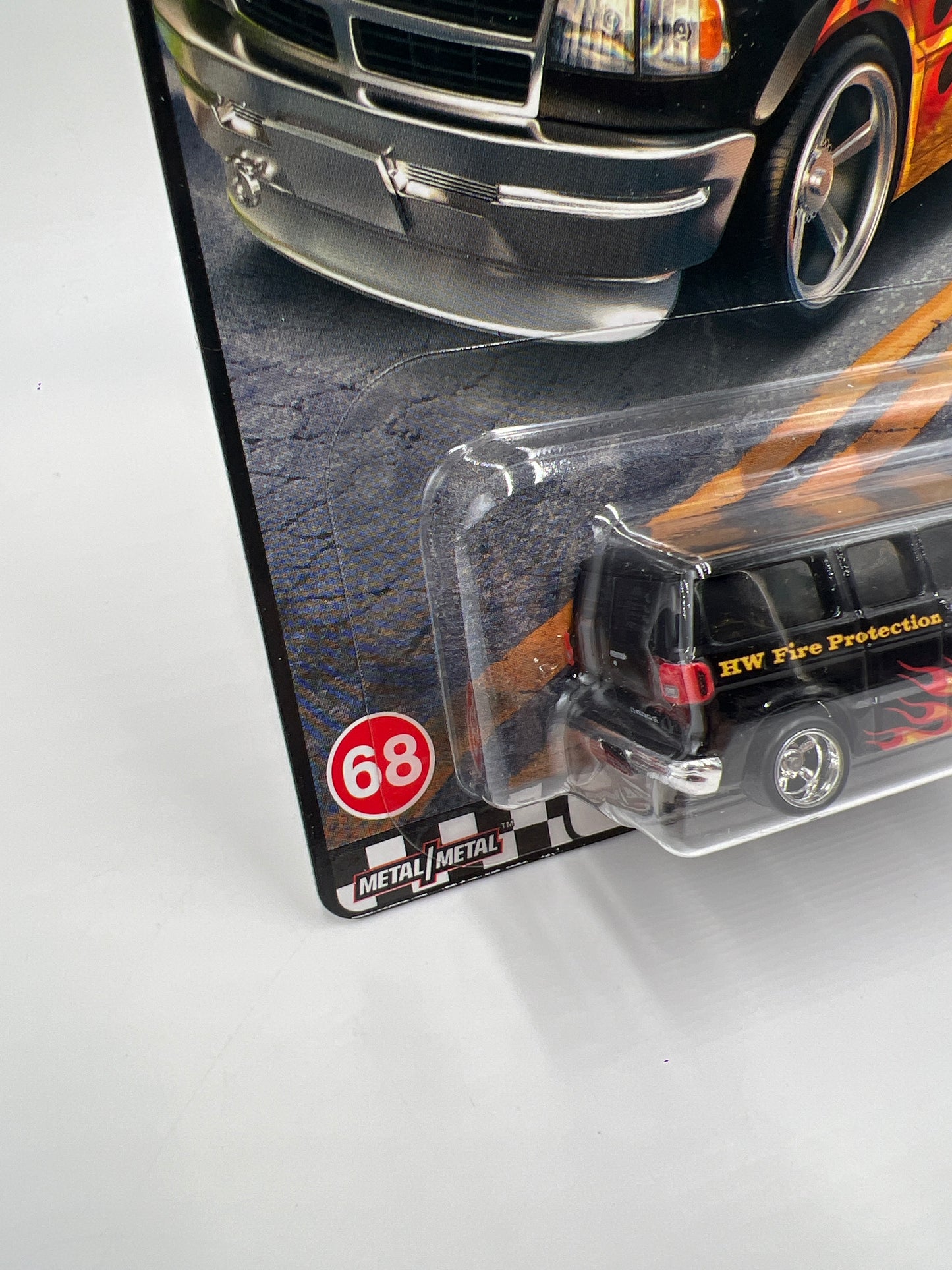 Hot Wheels Premium Boulevard #68 Dodge Van Black 265A