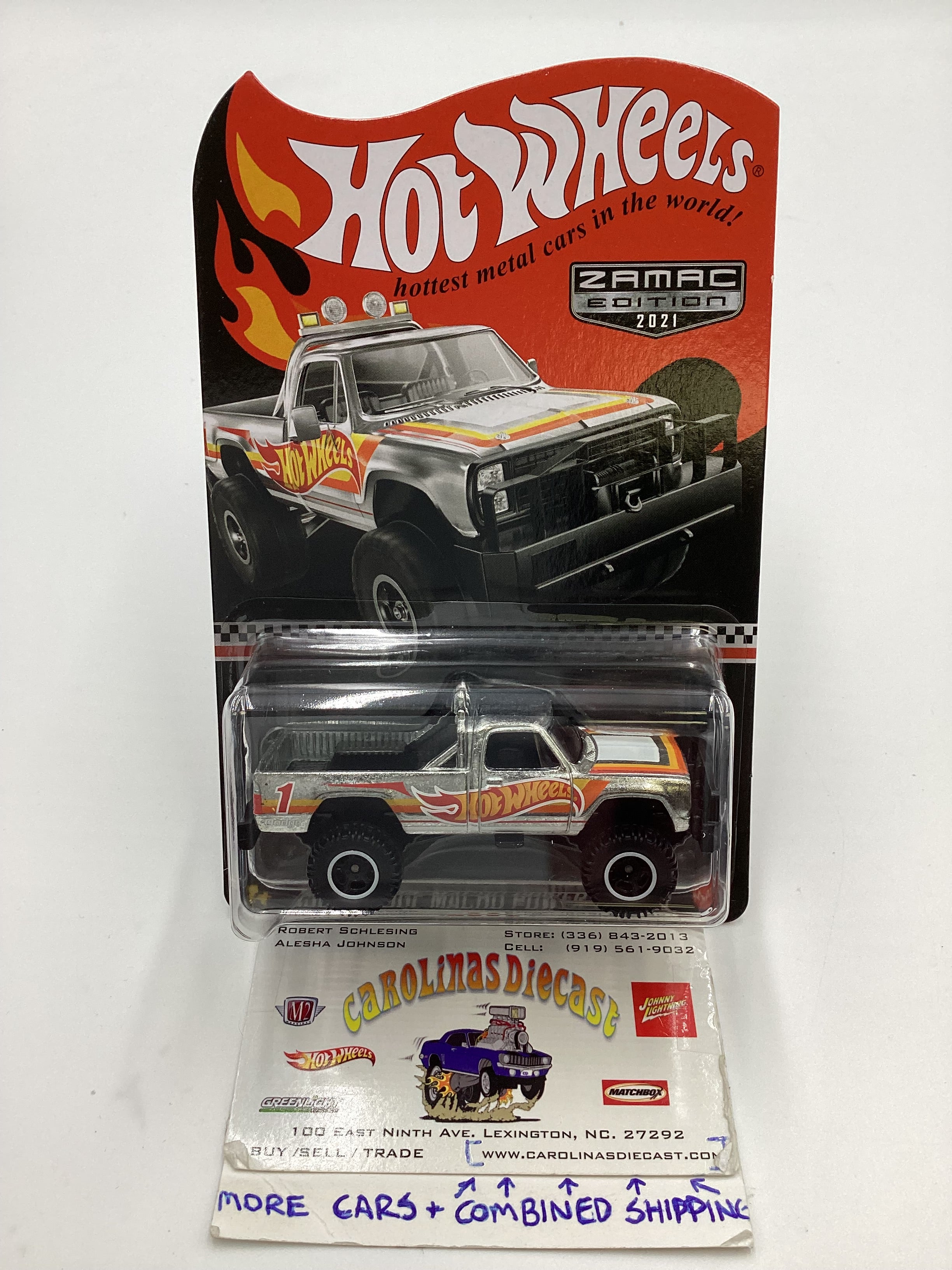2021 Hot Wheels Collectors Edition Zamac Mail in #1 1980 Dodge
