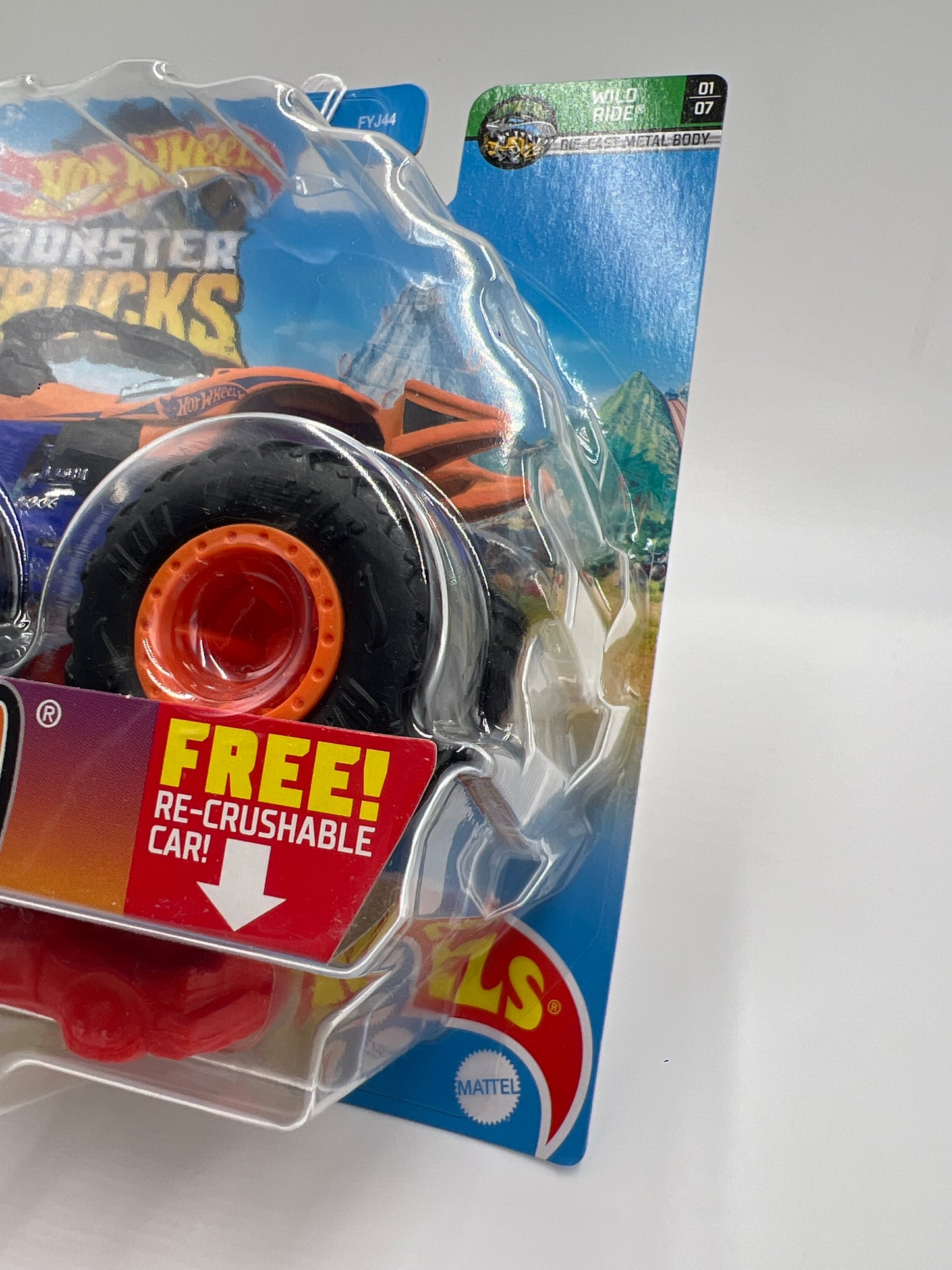 Hot Wheels Monster Trucks Wild Ride #7 Scorpedo 133H