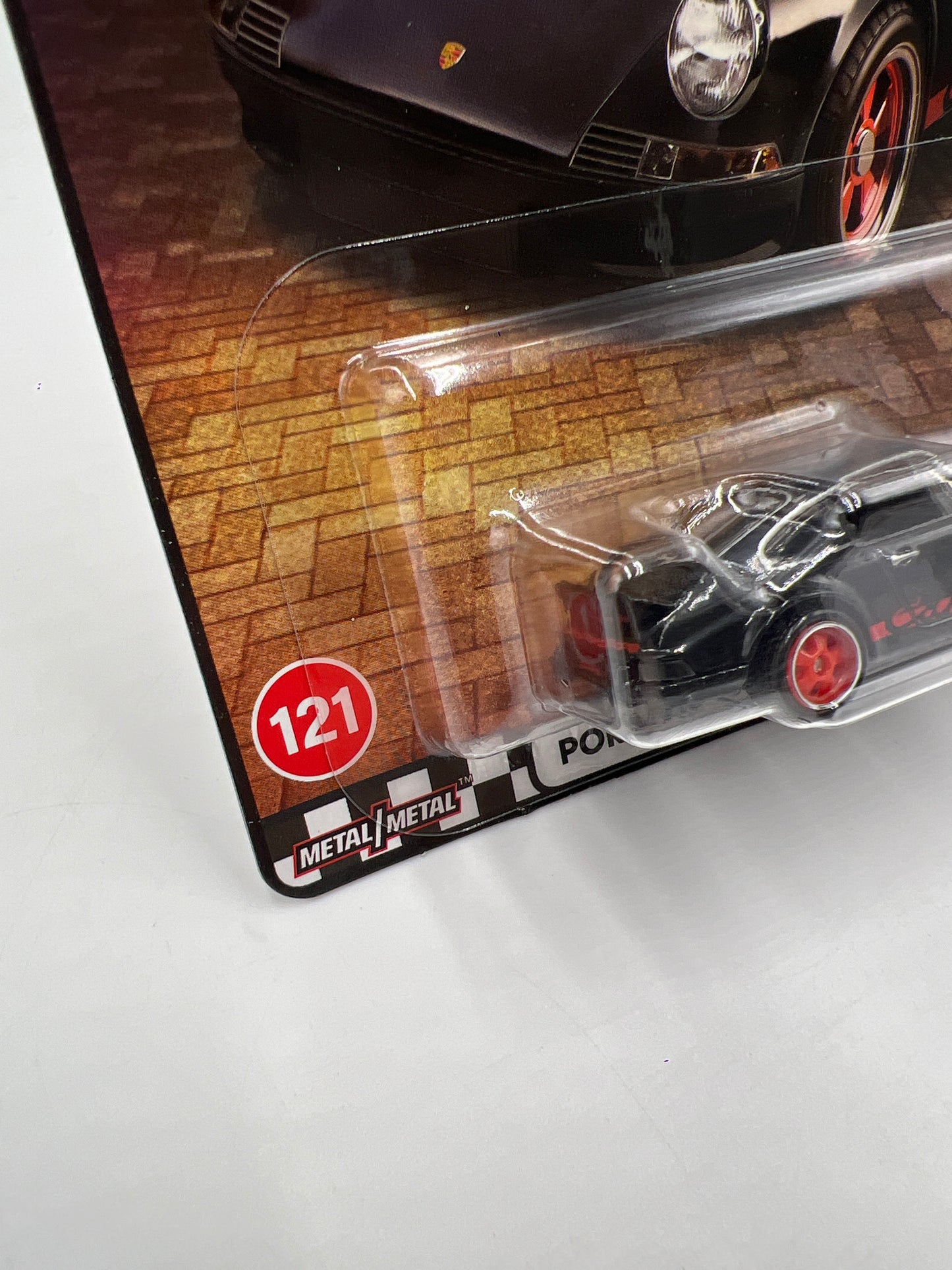 2025 Hot Wheels Premium Boulevard #121 Porsche 911 Carrera RS 2.7 Black/Red 263A