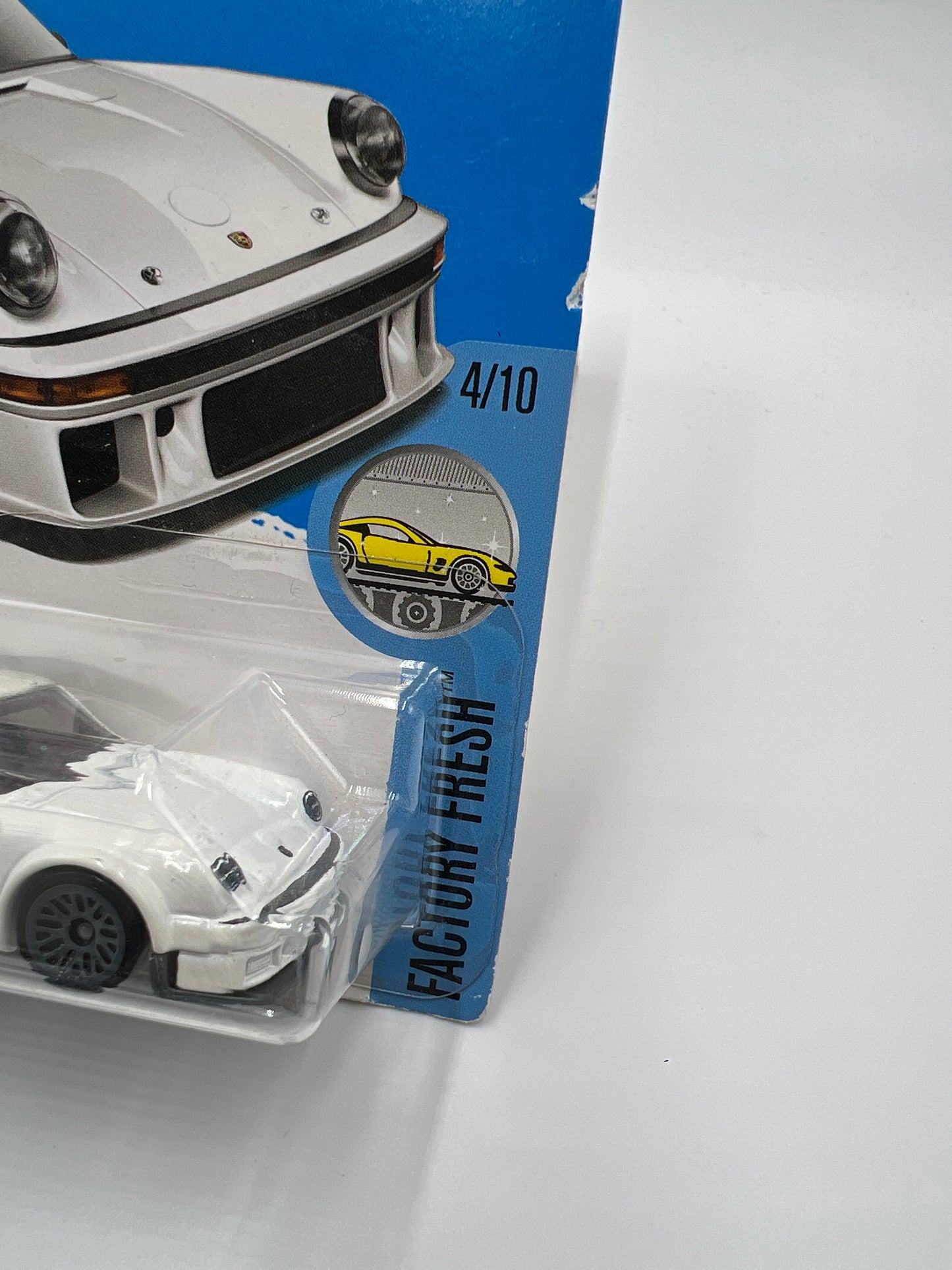 2017 Hot Wheels Factory Fresh #153 Porsche 934.5 White (Card Not Perfect) 98B