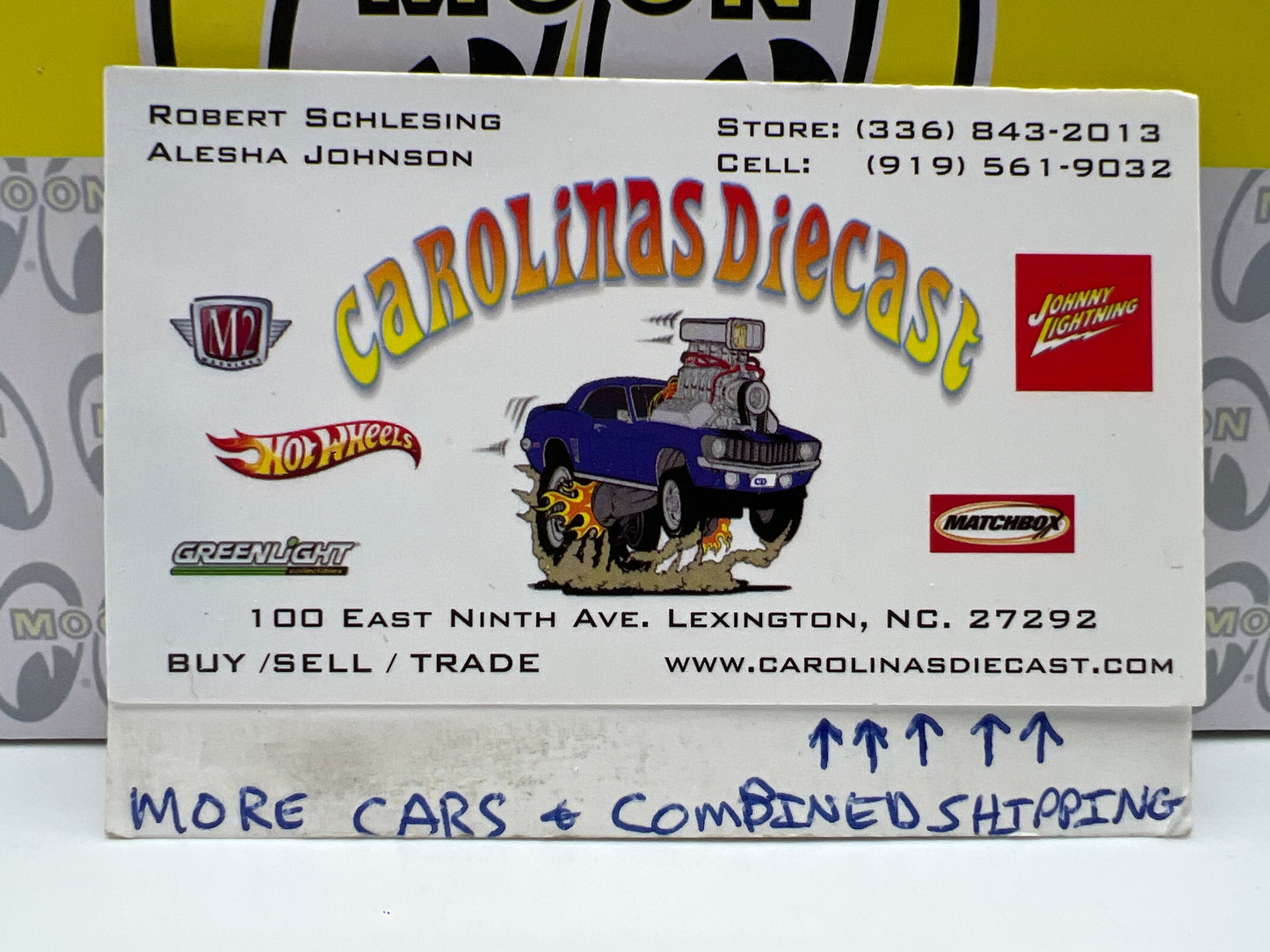 M2 Machines 1/24 Moon Equipped 1973 Chevrolet Cheyenne 10 Mooneyes Yellow R93