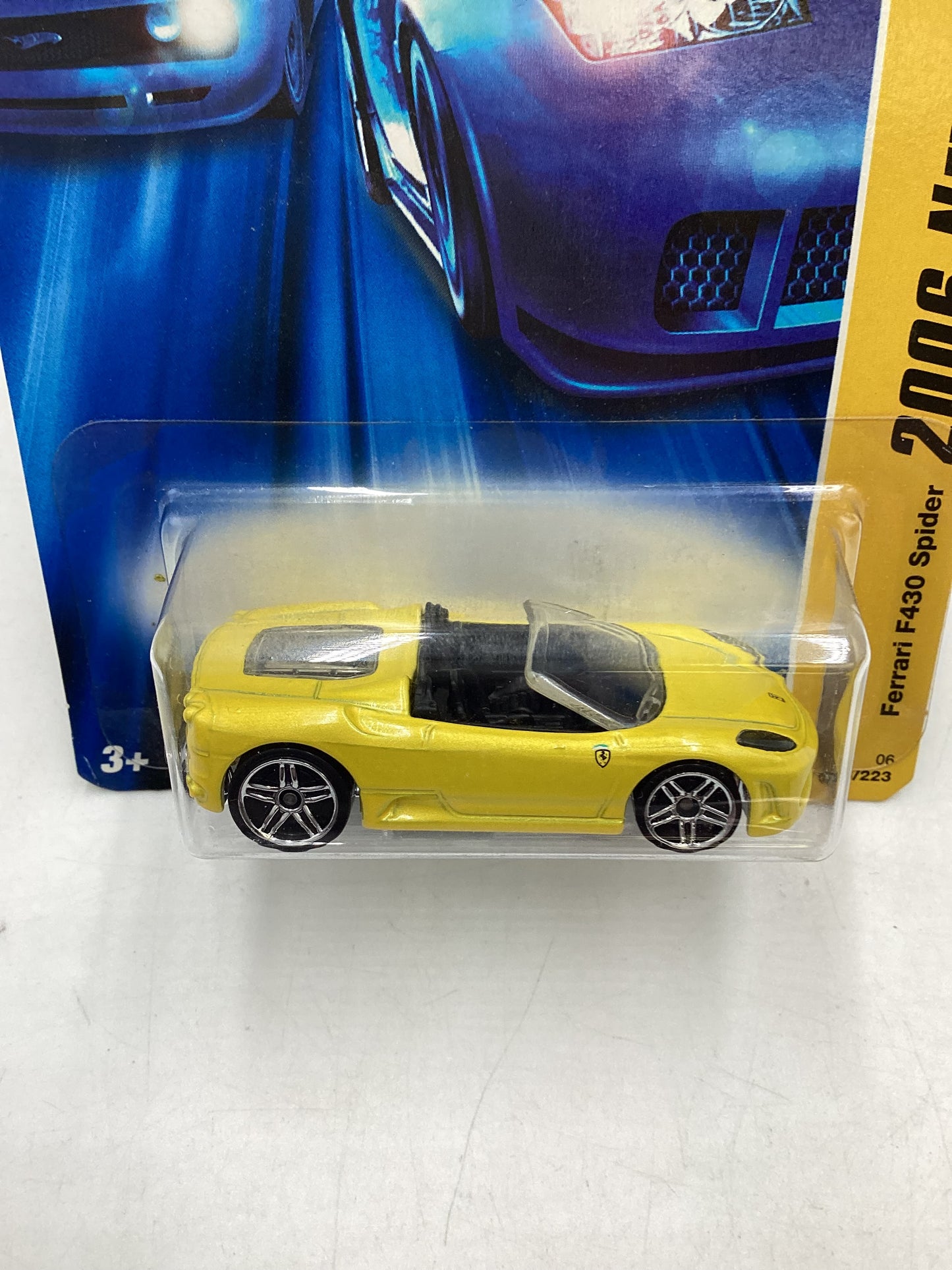 2006 Hot Wheels #33 Ferrari F430 Spider Yellow (SR)