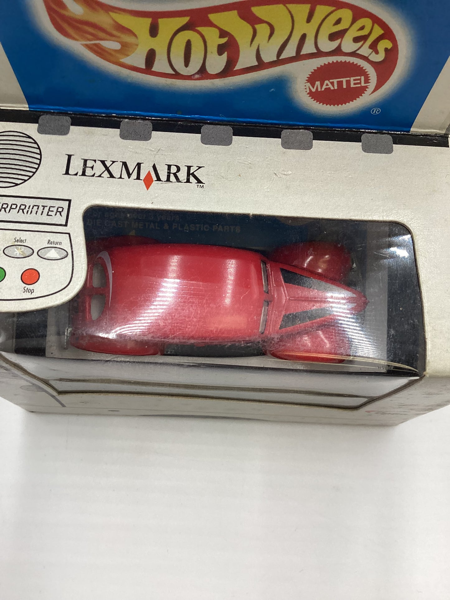 Hot Wheels 1999 Special Edition Lexmark Fat Fendered 40 Red