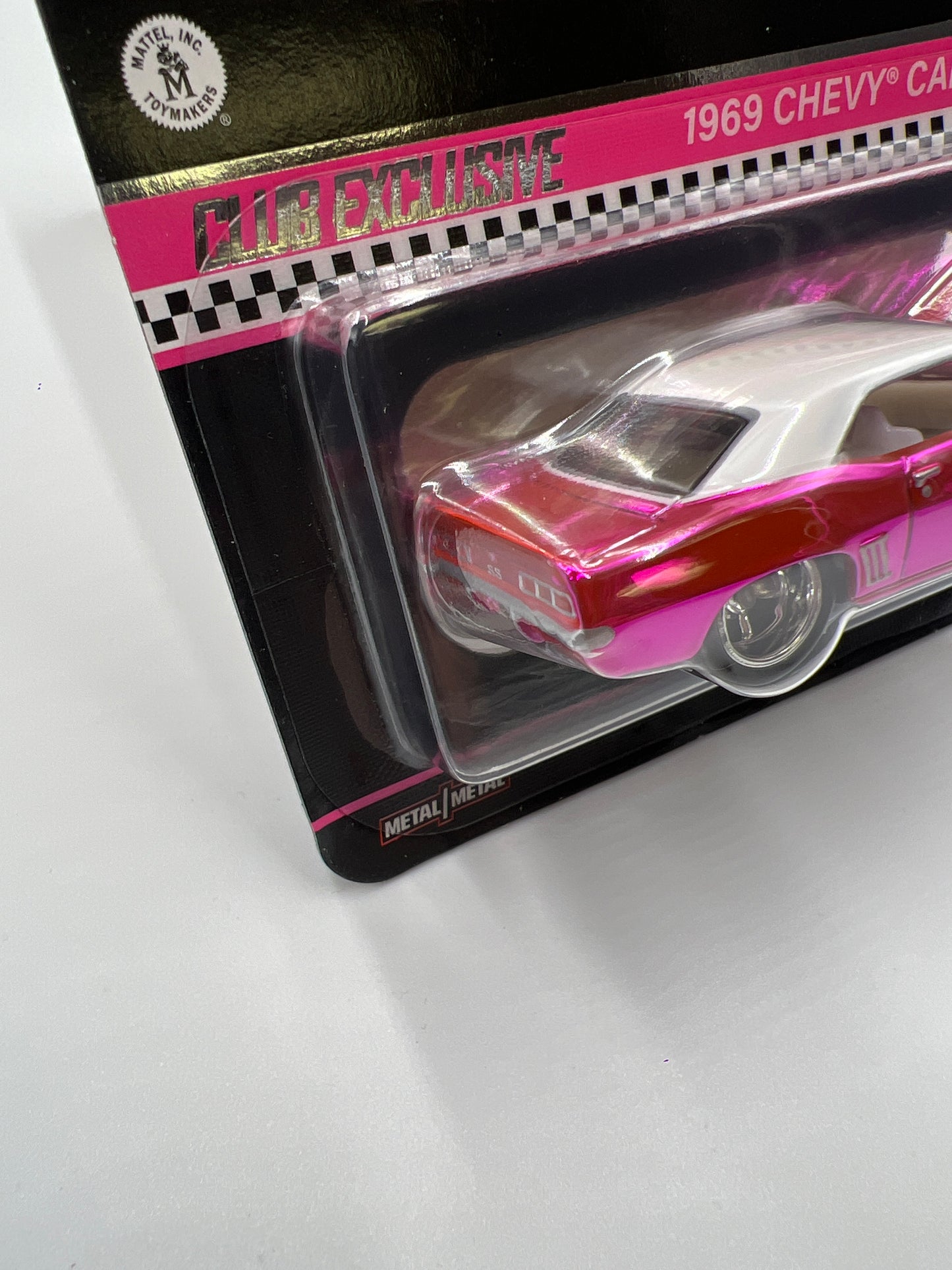 2024 Hot Wheels RLC Club Exclusive 1969 Chevy Camaro SS Pink W/Protector