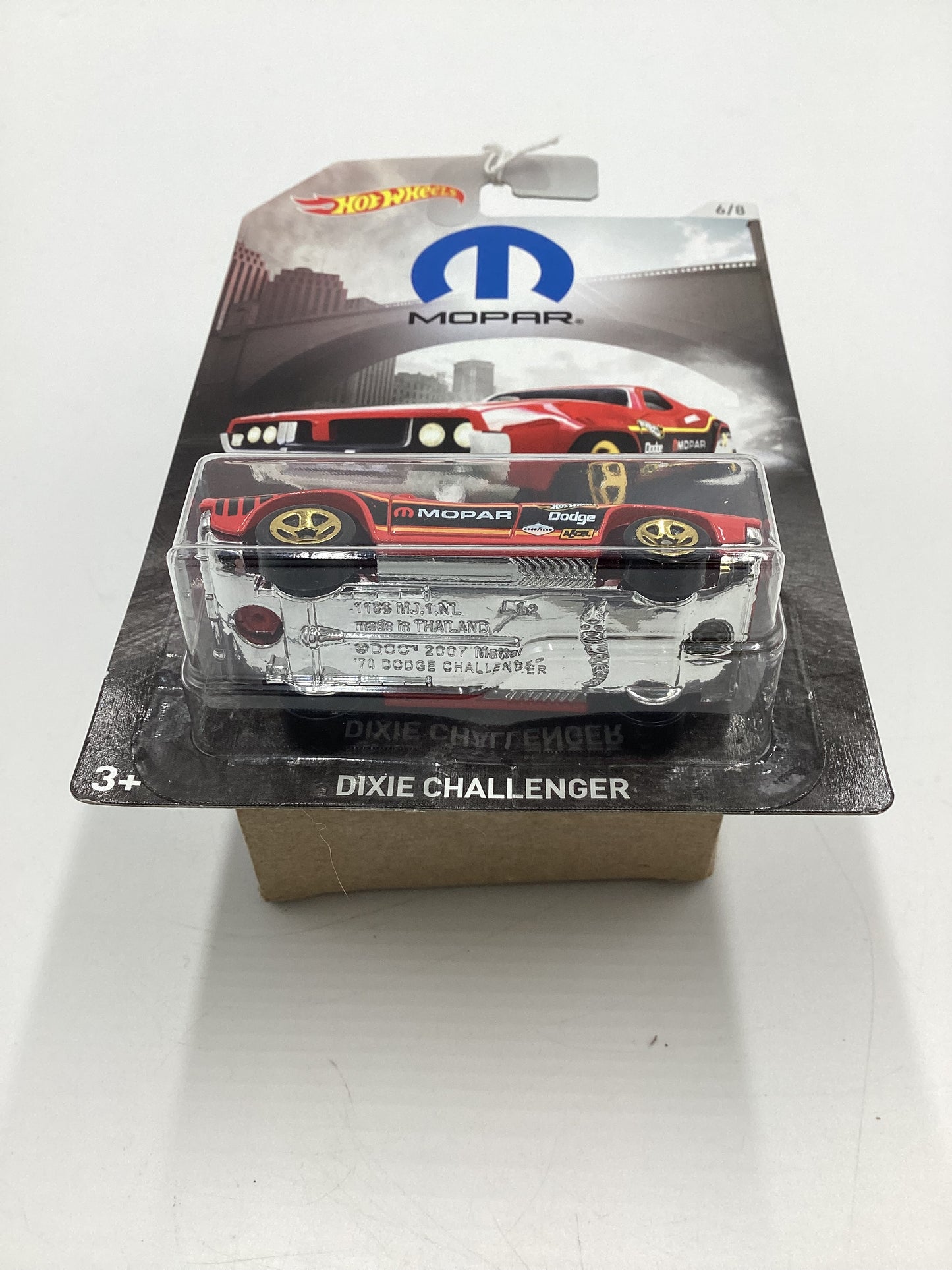 Hot wheels Exclusive Mopar Series #6 Dixie Challenger Red