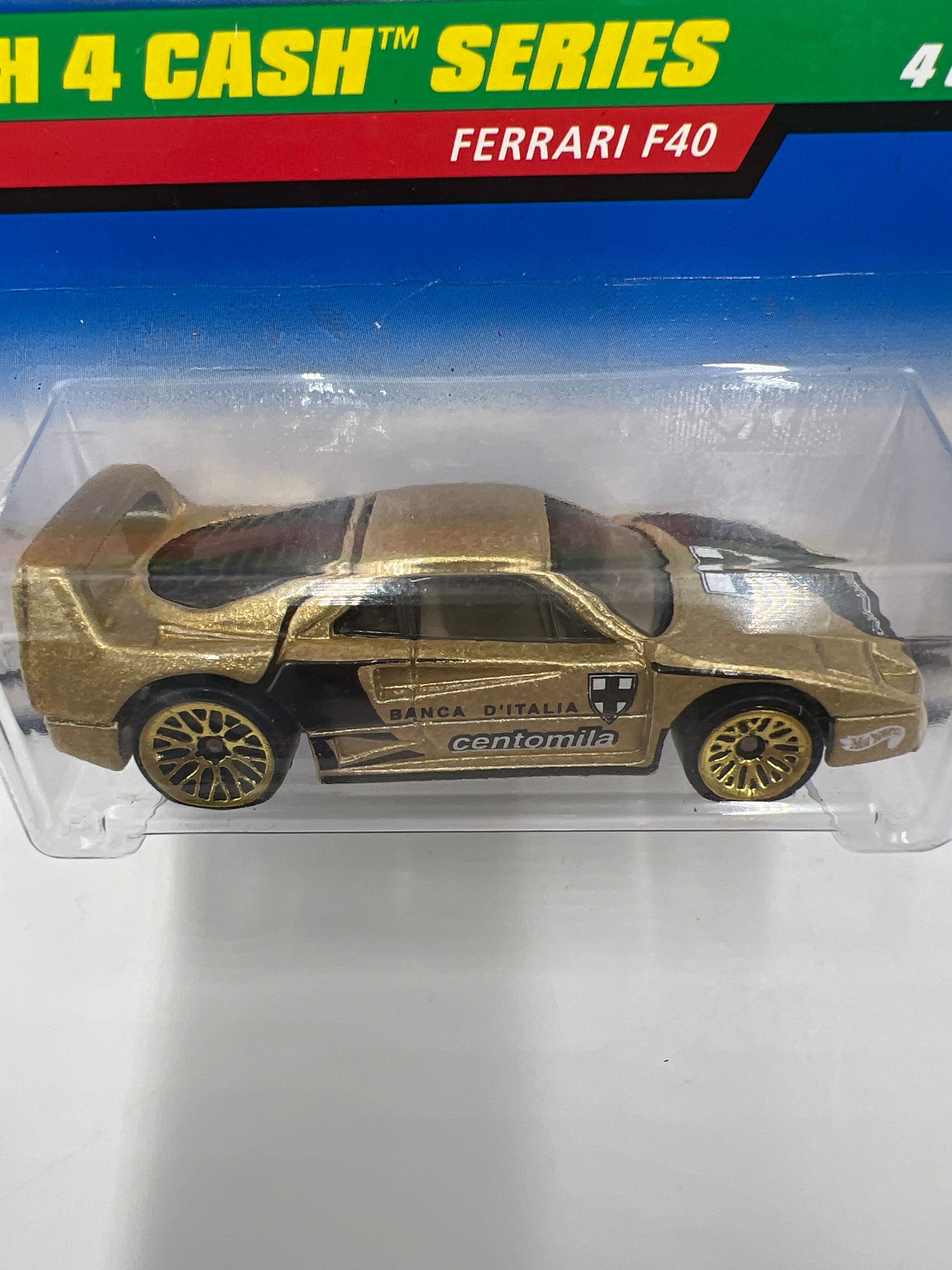 Hot Wheels フェラーリ６０周年記念 F40 エンツォ 金メッキ Hot Wheels フェラーリ60周年記念 F40 エンツォ 金メッキ Mattel Hot