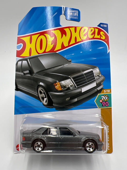 2025 Hot Wheels M Case 70s Vs 90s #52 Mercedes-Benz 500 E Gray 91B